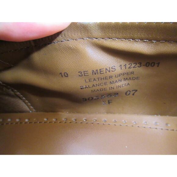 Men's Florsheim Lexington Kiltie Tassel Wing Tip Loafer Black Size 10 Wide 3E - Picture 8 of 12